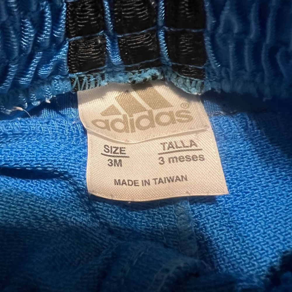 Adidas Muscle Shirt & Shorts Set Baby 3months Basketball - Picture 7 of 7